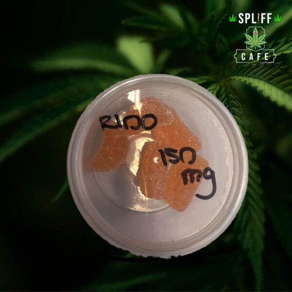 Spliff Caffe Orange Gummies (150mg)