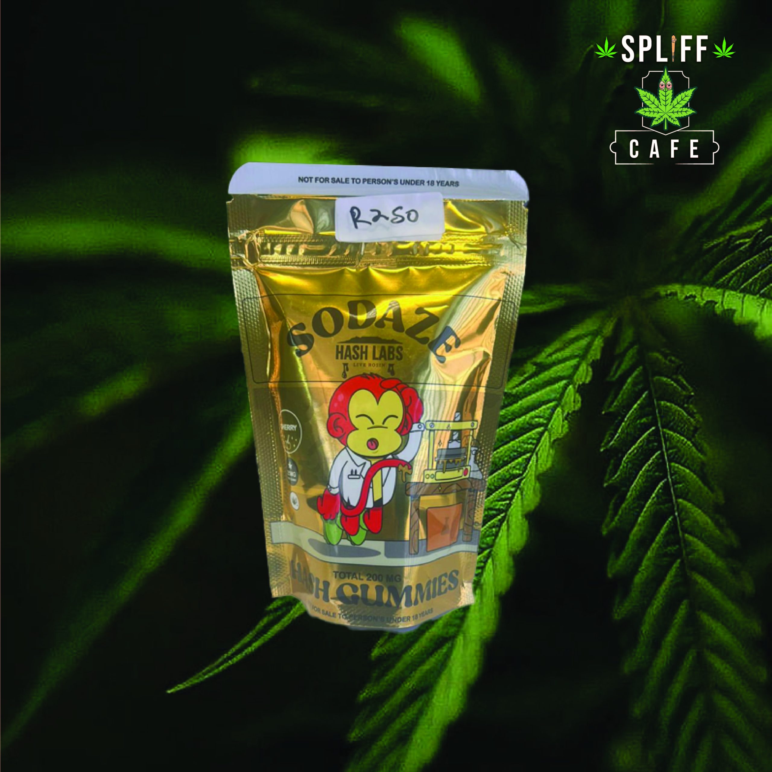 Sodaze Cherry Hash Gummies - Spliff Cafe
