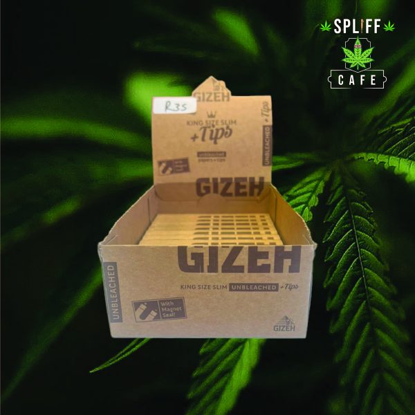 P28 DESIGN-01 Gizeh King Size Slim + Tips - Unbleached