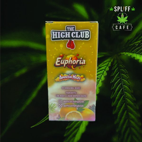 The High Club Vape - Euphoria Amnesia Haze Disposable Vape